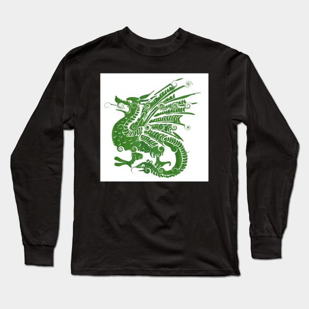 dragon Long Sleeve T-Shirt by MarkoShirt